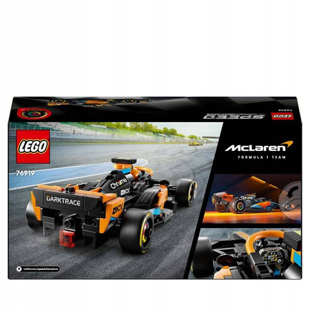 LEGO SPEED CHAMPIONS 76919 Samochód wyścigowy McLaren Formula 1 wersja 2023