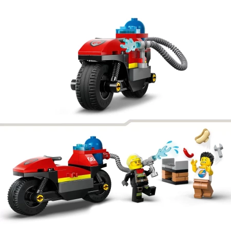 LEGO City 60410 Strażacki motocykl ratunkowy