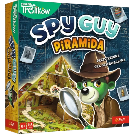 Gra Spy Guy Piramida rodzinna planszowa Trefl