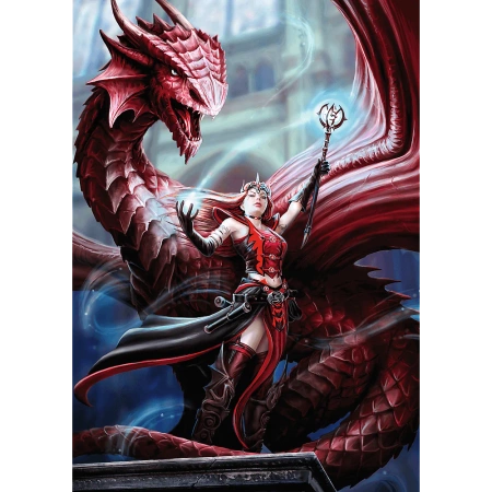 Puzzle Premium Plus Quality 1000 el. Fantasy Collection: Szkarłatny Mag
