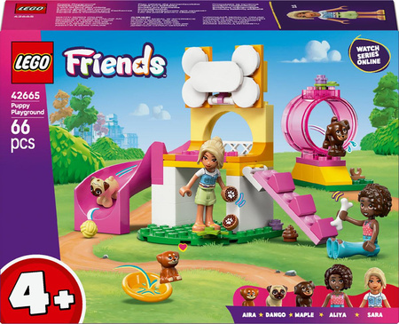 Klocki LEGO 42665 Friends Plac zabaw dla szczeniaczków 