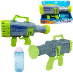 PISTOLET DO ROBIENIA BANIEK MYDLANYCH BAŃKI SZARO-ZIELONY