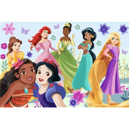 Puzzle 60 el. Księżniczki w akcji Trefl 17409