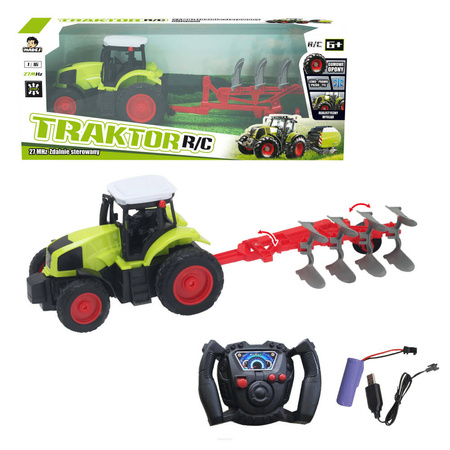 Traktor zdalnie sterowany + oracz MADEJ