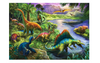 Puzzle 200 elementów drapieżne dinozaury Trefl 13281