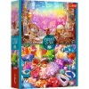 Puzzle 2 x 500 elementów Kosmos i kryształy Trefl