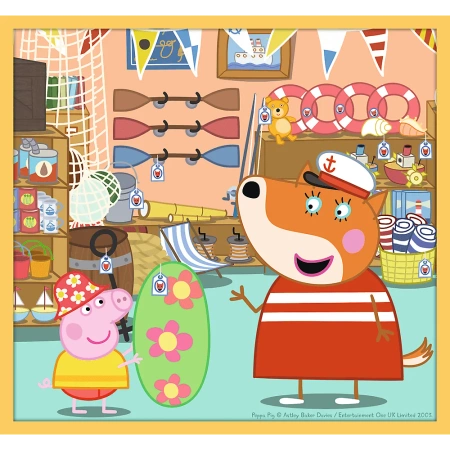 Puzzle 10w1 Świnka Peppa Trefl