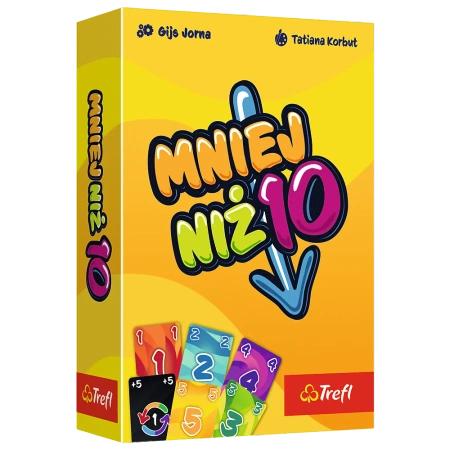 Gra karciana Mniej niż 10 towarzyska Trefl