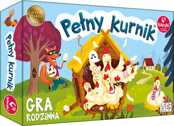 Gra Planszowa PEŁNY KURNIK Zostań Hodowcą Kur
