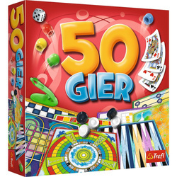 50 gier gra rodzinna zestaw klasycznych Trefl
