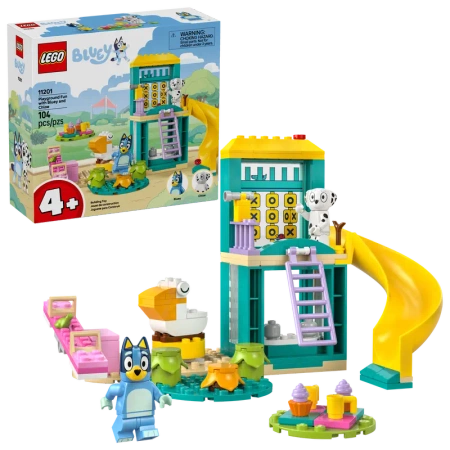 LEGO Bluey 11201 Bluey i Łatka na placu zabaw