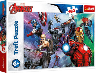 Puzzle 160 el. Zawsze gotowi bohaterowie Avengers Trefl