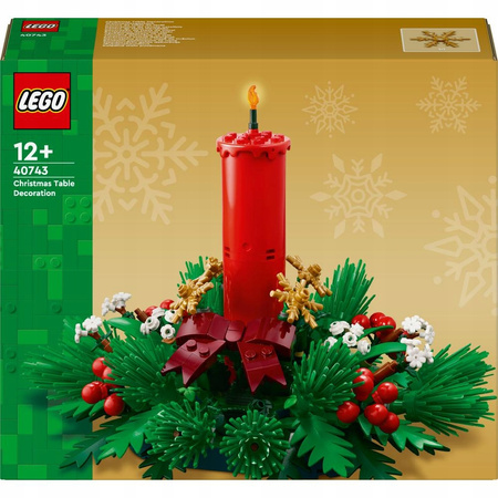 LEGO 40743 Świąteczna dekoracja stołu