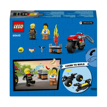 LEGO City 60410 Strażacki motocykl ratunkowy