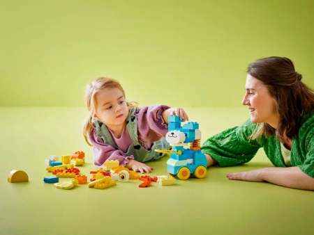 LEGO 10448 DUPLO 3 w 1 Zwierzątka na kółkach 
