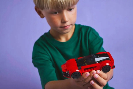 LEGO CITY 60448 CZERWONY SAMOCHÓD SPORTOWY WYŚCIGOWY