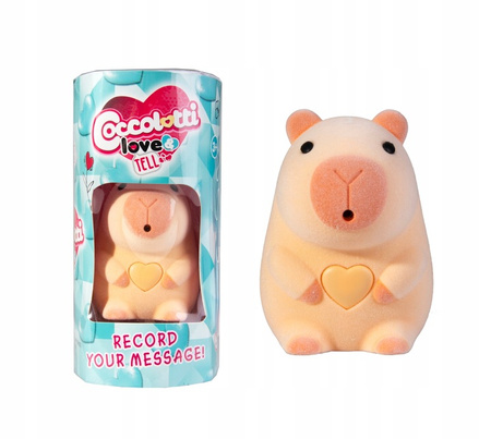 BRELOK KAPIBARA TWÓJ PRZYJACIEL Z NAGRYWANIEM TUBA breloczek