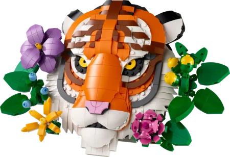 LEGO 31217 ART Kolekcja zwierząt tygrys 