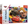 Puzzle 30 elementów Rozpedzone samochody Disney Cars Trefl