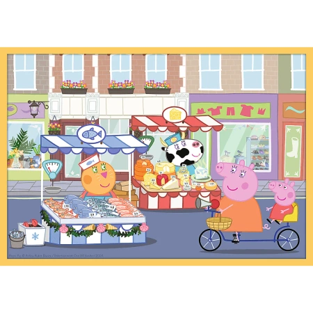 Puzzle 10w1 Świnka Peppa Trefl