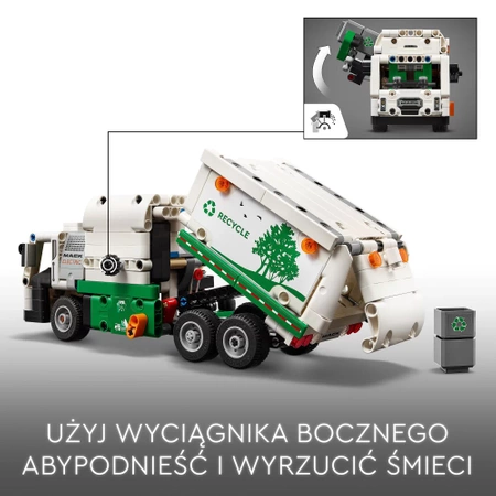 LEGO Technic 42167 Śmieciarka Mack LR Electric