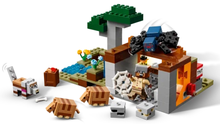 LEGO Minecraft 21269 Wyprawa do pancernikowej kopalni