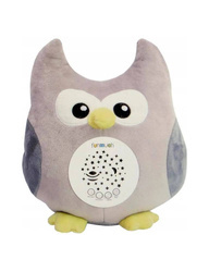 Sowa Projektor Pluszowy usypiacz z dźwiękiem lampka nocna