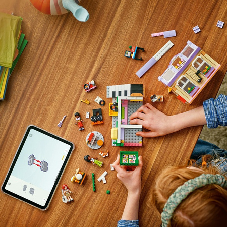 LEGO 42653 Friends sklep muzyczny i mieszkanie 