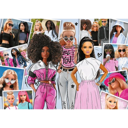 Puzzle 200 elementów w Świecie Barbie Trefl