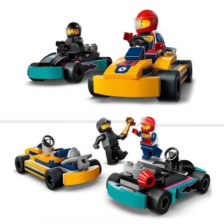 LEGO City 60400 Gokarty i kierowcy wyścigowi