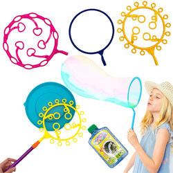 Zestaw do mega dużych baniek bańki płyn dla dzieci do ogrodu