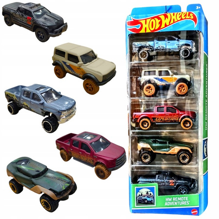 Hot Wheels zestaw 5 samochodzików 5PAK autko samochód