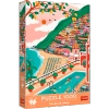 Puzzle Premium Plus Quality 1000 el. The Art of Colour: Positano, Włochy
