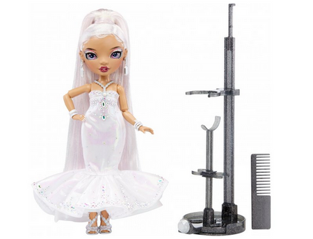 Lalka Rainbow High Holiday Edition Roxie Grand biała sukienka