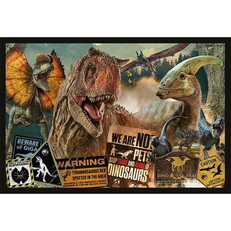 Puzzle 2x200 el. Prehistoryczny świat Trefl