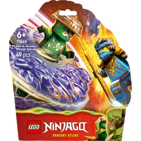 LEGO Ninjago 71849 Nya kontra zmutowany potwór na spinnerze