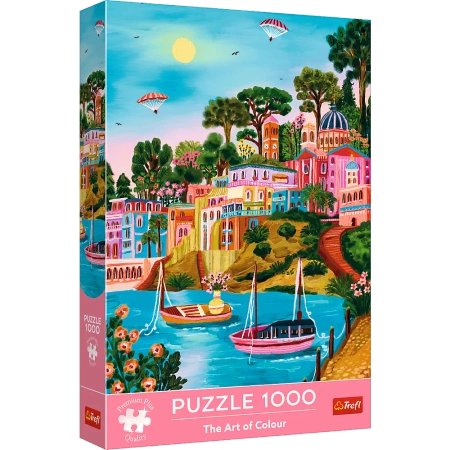 Puzzle Premium Plus Quality 1000 el. The Art of Colour: Siros, Grecja