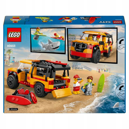 LEGO City 60453 Furgonetka ratowników plażowych 