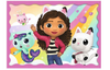 PUZZLE 4W1 PRZYGODY GABI KOCI DOMEK GABI TREFL  34620