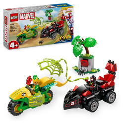 LEGO MARVEL 11198 Pościg Spina za Electro w dinopojeździe Spidey