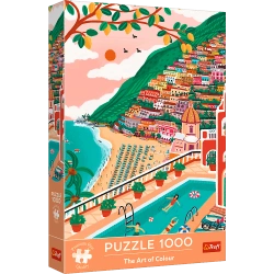 Puzzle Premium Plus Quality 1000 el. The Art of Colour: Positano, Włochy
