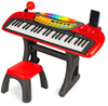 PIANINKO KEYBOARD 37 KLAWISZE ZE STOŁKIEM I STANDEM