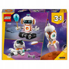 LEGO CREATOR 31164 3 w 1 KOSMICZNY ROBOT PIES RAKIETA