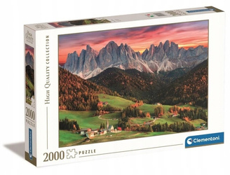 Puzzle 2000 el. HQ Val di Funes 32570 Clementoni
