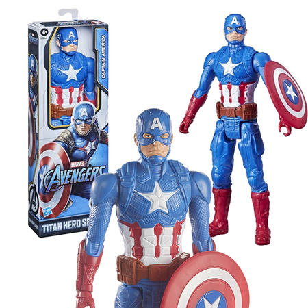 Figurka Kapitan Ameryka Marvel Avengers kolekcjonerska 30 cm