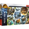Puzzle 1000 el Na tropie dinozaurów Jurrasic World Trefl