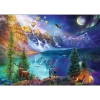 Puzzle 2 x 500 elementów Wycieczka po Ameryce Trefl