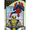 Puzzle 1000 el. Marvel Spider-Man i Wolverine Święta Trefl