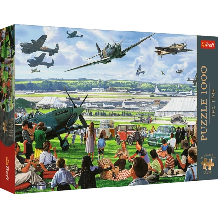 Puzzle 1000 elementów Tea Time Pokaz lotniczy Trefl