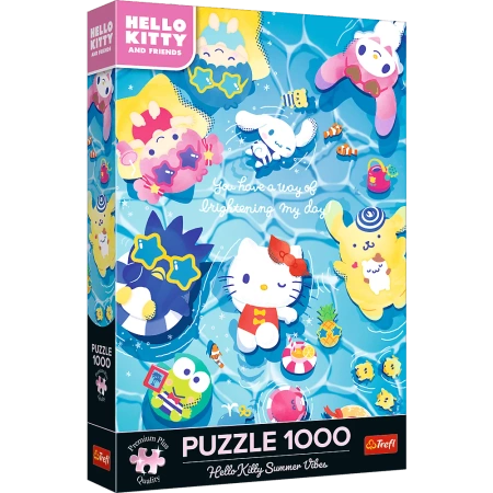 Puzzle Premium Plus Quality Hello Kitty 1000 el. Letni relaks
